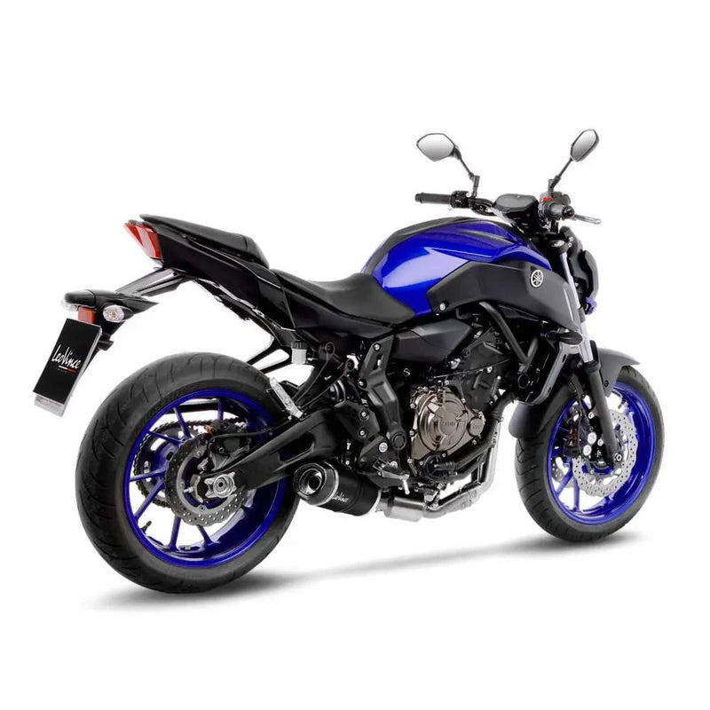 LeoVince LV One Evo Exhaust System for Yamaha 17-20 MT-07 (Carbon muffler) (ECE-approved) (14252EK)  - Customhoj