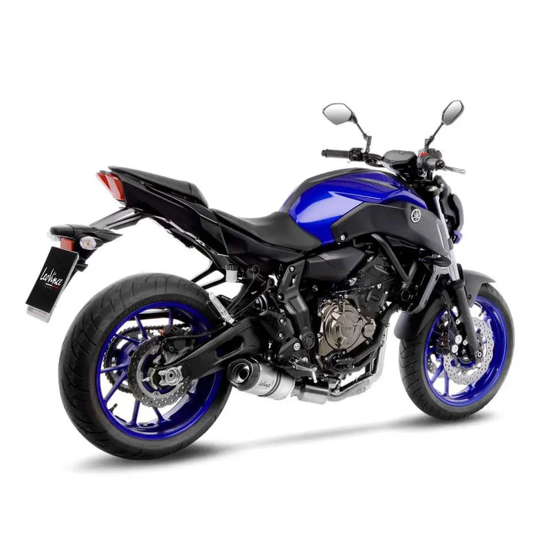 LeoVince LV One Evo Exhaust System for Yamaha 17-20 MT-07 (Stainless steel muffler) (ECE-approved) (14251EK)  - Customhoj