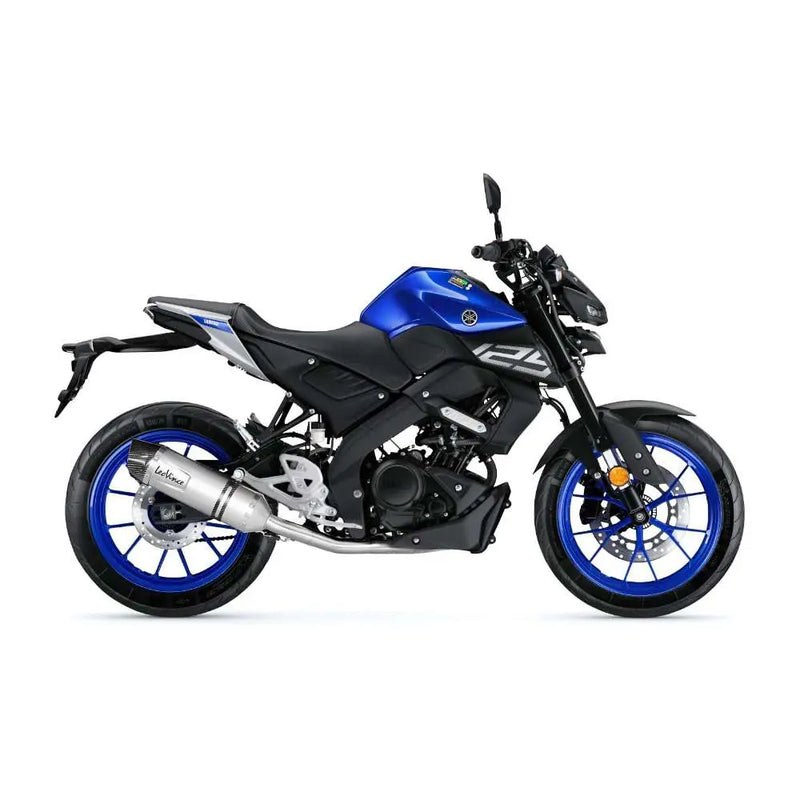LeoVince LV One Evo Exhaust System for Yamaha 2020 MT-125 (Stainless steel muffler) (ECE-approved) (14340EK)  - Customhoj