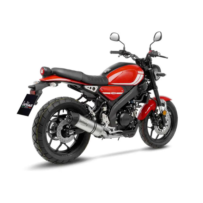 LeoVince LV One Evo Exhaust System for Yamaha 21-24 XSR 125 (Stainless steel muffler) (ECE-approved) (14365EK)  - Customhoj