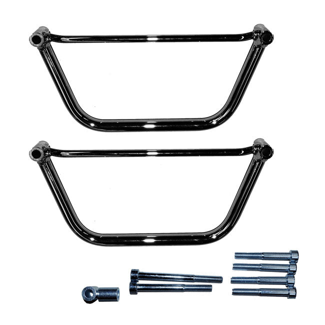 Longride Click-On Saddlebag Support Bracket Kit for Kawasaki 04-10 VN 2000 models  - Customhoj