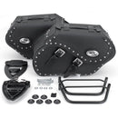 Longride K-Drive Saddlebags for Harley 91-06 Dyna (read note) / Iparex with chrome studs  - Customhoj