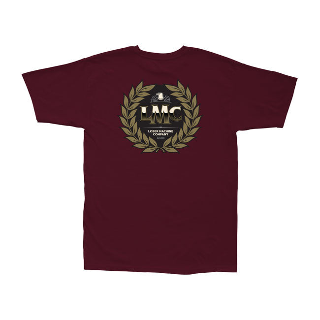 Loser Machine T-shirt Burgundy / S Loser Machine Olympic T-Shirt Customhoj