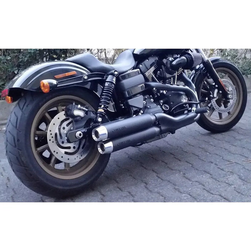 Silenciadores Miller Dakota Euro 3 Slip-On para Harley