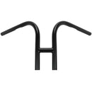 Lowbrow Customs Rabbit Ears Motorcycle Handlebars Black / With dimples (for Harley controls)
