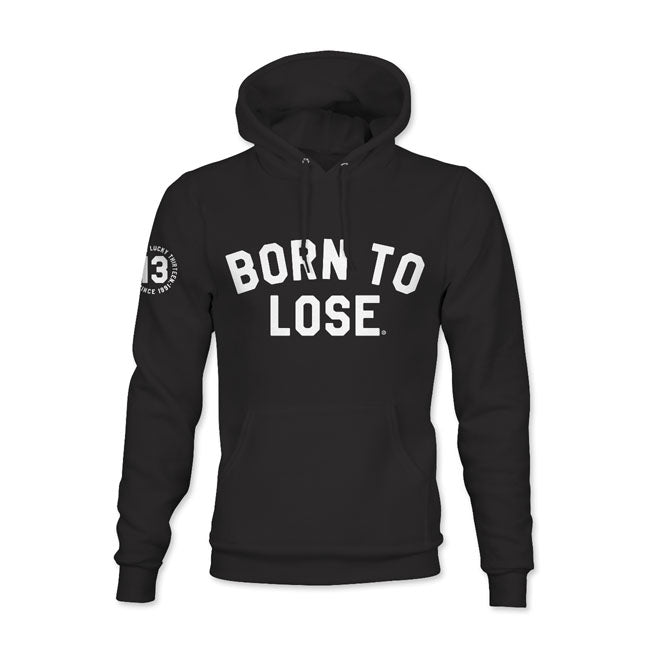 lucky 13 Born to Lose Hoodie Black / S