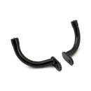 MCS Saddlebag Guard Delete Support Brackets for Harley 93-08 Touring Road King / Electra Glide (Replaces OEM: 49149-09 / 90781-09) / Black  - Customhoj