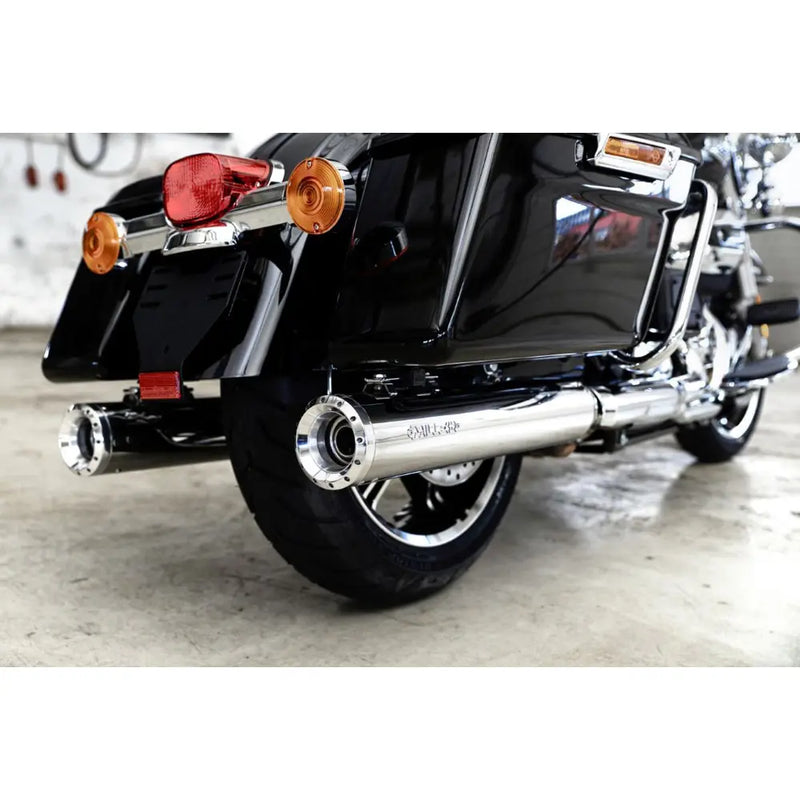 Miller Cleveland Euro 5 Slip-On Mufflers for Harley  - Customhoj