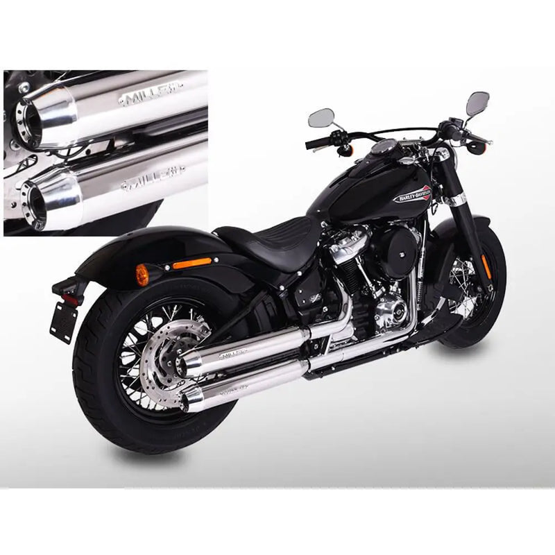 Miller Destiny Euro 5 Slip-On Mufflers for Harley  - Customhoj
