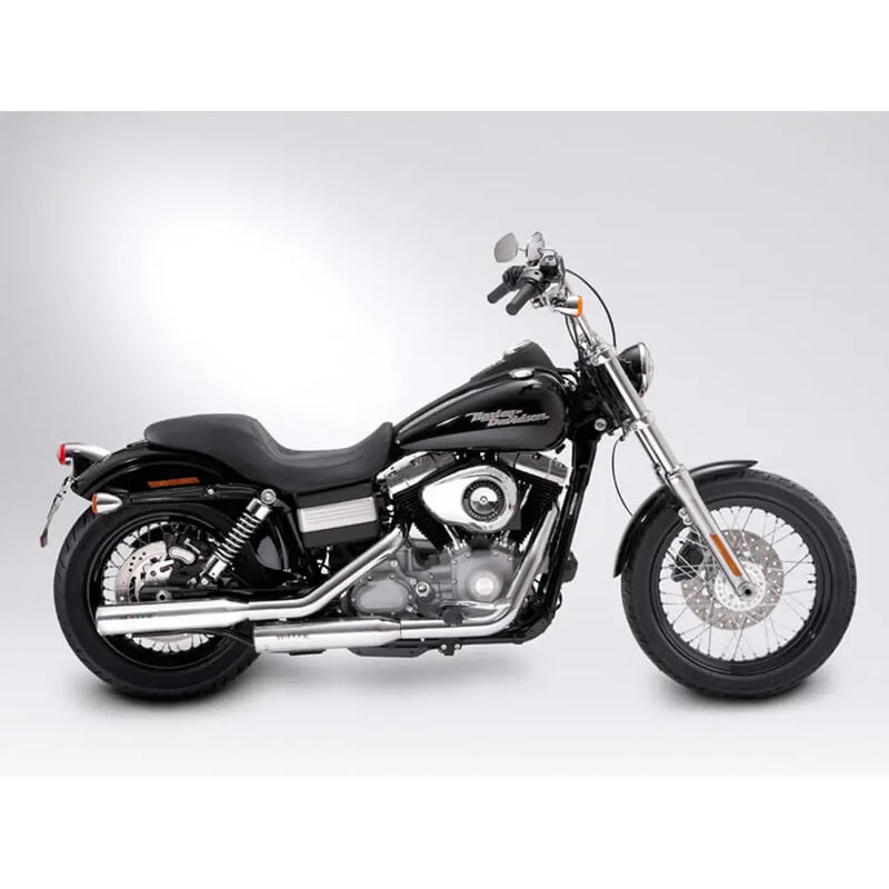 Miller Nebraska Euro 3/4 Slip-On Mufflers for Harley  - Customhoj