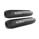 Miller Nexus Euro 2 Exhaust System for Suzuki 04-05 M 1600 Intruder / VZ 1600 Marauder / Matte Black / Tapered Matte Black  - Customhoj