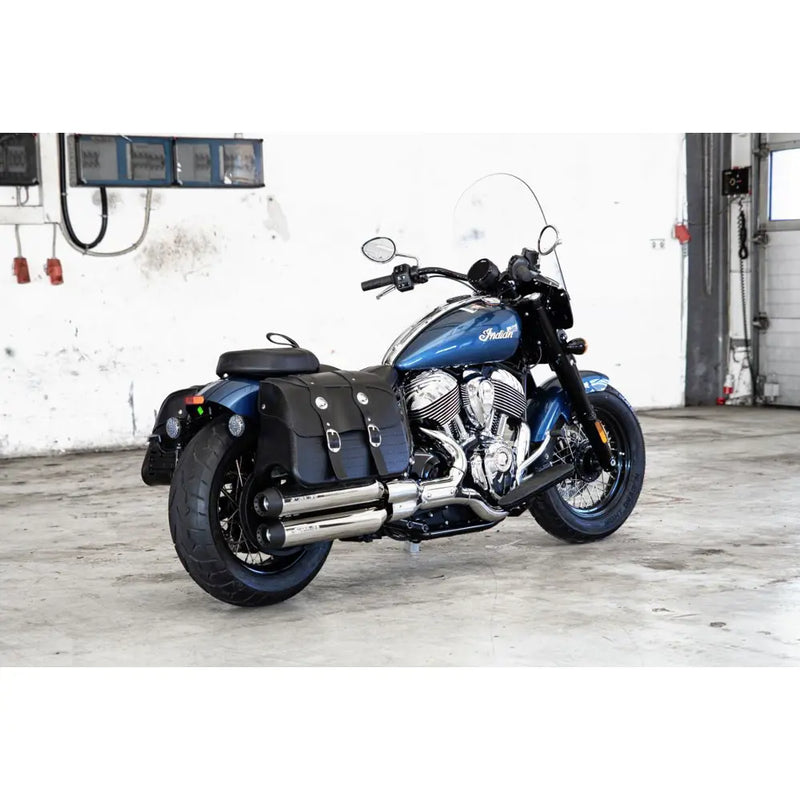 Miller Omaha Euro 5 Slip-On Mufflers for Indian  - Customhoj