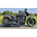 Miller Yukon Euro 5+ Slip-On Muffler for Indian  - Customhoj