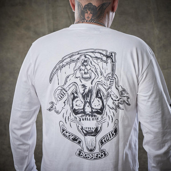 Moe's Hills Bobbers The Skull Rider Longsleeve S