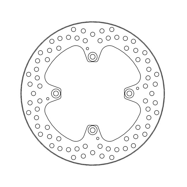 Moto-Master Brake Disc Ducati Hypermotard 821 14-16 Moto-Master Halo Rear Brake Disc for Ducati Customhoj