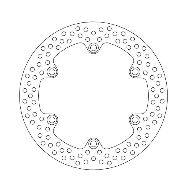 Moto-Master Brake Disc Honda CB 1100 RS (cast wheels) 2017 Moto-Master Halo Rear Brake Disc for Honda Customhoj