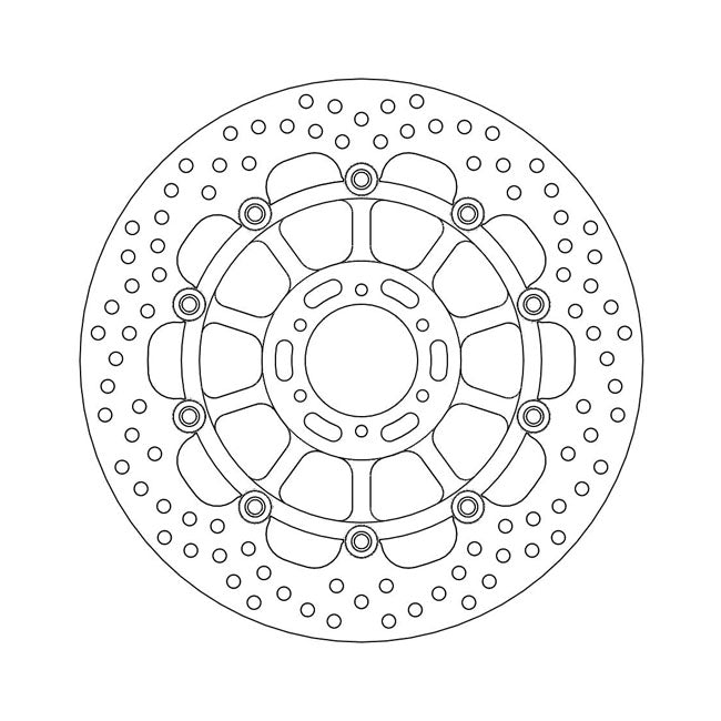 Moto-Master Brake Disc Honda CB 1100 SF X11 00-01 Moto-Master Halo Front Right Brake Disc for Honda Customhoj