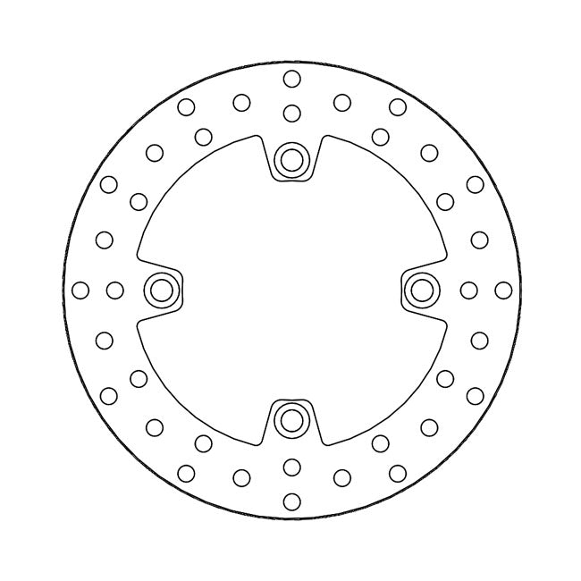 Moto-Master Brake Disc Honda CB 400 N 82-88 Moto-Master Halo Rear Brake Disc for Honda Customhoj