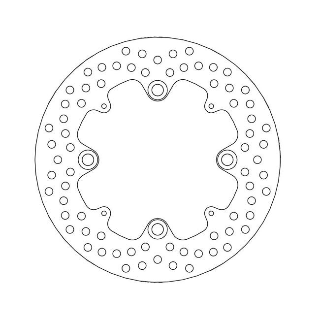 Moto-Master Brake Disc Honda CBR 600 RR (ABS) 2009 Moto-Master Halo Rear Brake Disc for Honda Customhoj