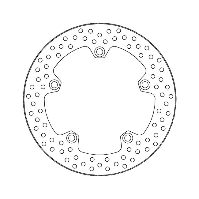 Moto-Master Brake Disc Honda CRF 1100 L Africa Twin Adventure Sports 20-22 Moto-Master Halo Rear Brake Disc for Honda Customhoj