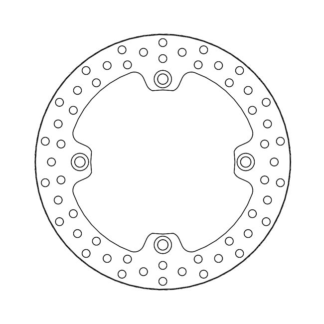 Moto-Master Brake Disc Honda NX 650 Dominator 88-92 Moto-Master Halo Front Left Brake Disc for Honda Customhoj