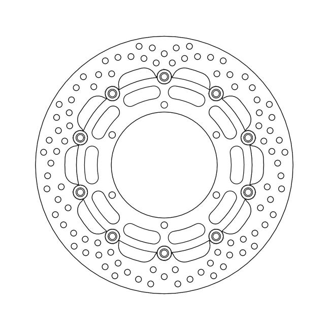 Moto-Master Brake Disc Yamaha FJR 1300 03-21 Moto-Master Halo Front Left Brake Disc for Yamaha Customhoj