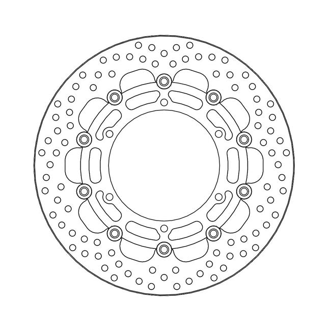 Moto-Master Brake Disc Yamaha MT-01 1670 07-11 Moto-Master Halo Front Left Brake Disc for Yamaha Customhoj