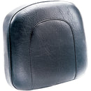 Mustang Original Style Sissy Bar Pad for Harley All HD and Aftermarket Sissy Bars / Uprights (excl. 18-25 Touring and Softail models) / Plain / Black / 24 x 23 cm (9,5" x 9")  - Customhoj