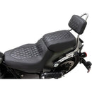 Mustang Squareback Sissy Bar Pad for Indian 22-25 Chief / Diamond / Black  - Customhoj