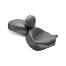 Mustang Standard Touring 2-Up Seat for Kawasaki 04-10 Vulcan 2000 / Limited / Classic LT / Plain / With backrest  - Customhoj