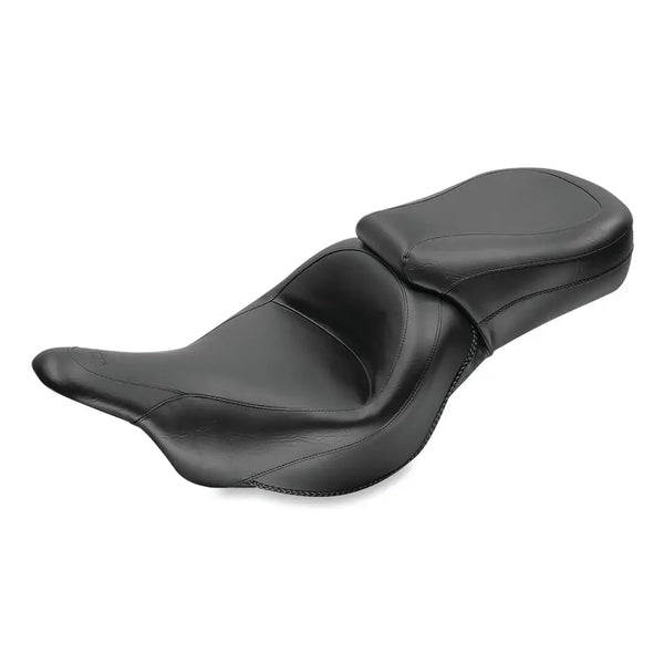 Mustang Standard Touring 2-Up Seat for Kawasaki 09-25 Vulcan Voyager / Nomad / Plain / Without backrest  - Customhoj
