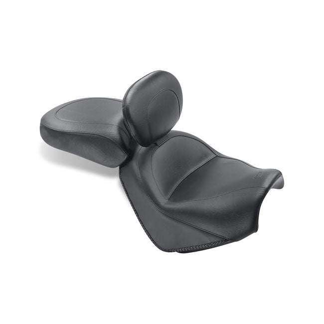 Mustang Standard Touring 2-Up Seat for Suzuki 05-11 Boulevard M50 / With backrest  - Customhoj