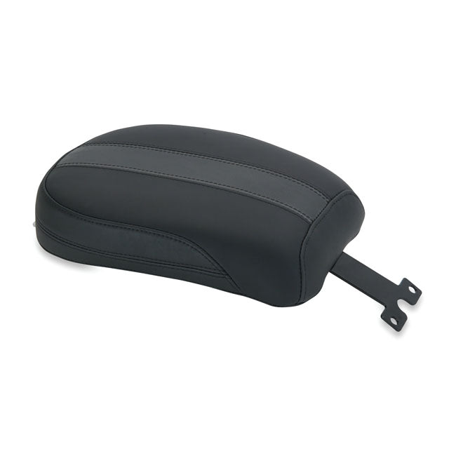 Mustang Standard Touring Passenger Seat for Indian 15-24 Scout (excl. Bobber) / Black / Plain / Recessed  - Customhoj