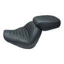 Mustang Standard Touring Solo Seat for Harley 18-23 Softail Fat Bob / Trapezoid / Without backrest  - Customhoj