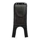 Mustang Tank Bib with Pouch for Harley 00-17 Softail with square dash / Plain / Black  - Customhoj