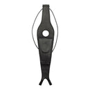 Mustang Tank Bib with Pouch for Harley 04-22 XL Sportster 12.5 liter tank / Plain / Black  - Customhoj