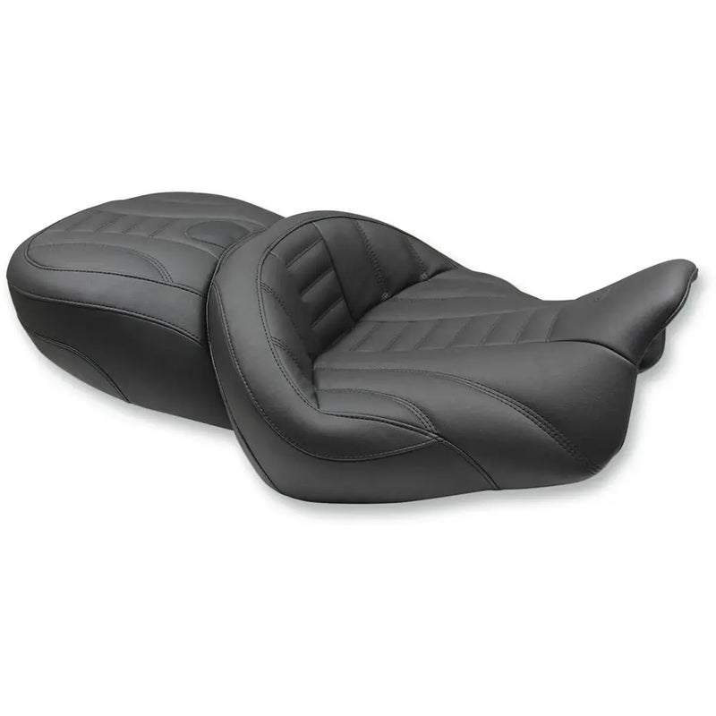 Mustang Touring Deluxe 2-Up Seat for Harley 15-25 Freewheeler / Road Glide 3 / Extended Reach  - Customhoj