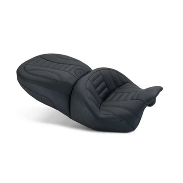 Mustang Touring Deluxe 2-Up Seat for Harley 15-25 Freewheeler / Road Glide 3 / Forward Reach  - Customhoj