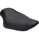Mustang Tripper Solo Seat for Harley 04-22 XL Sportster with 7.9 / 12.5 liter tank / Black / Plain  - Customhoj