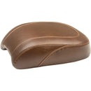 Mustang Wide Tripper Passenger Seat for Harley 18-21 Softail Slim / Plain / Distressed Brown  - Customhoj