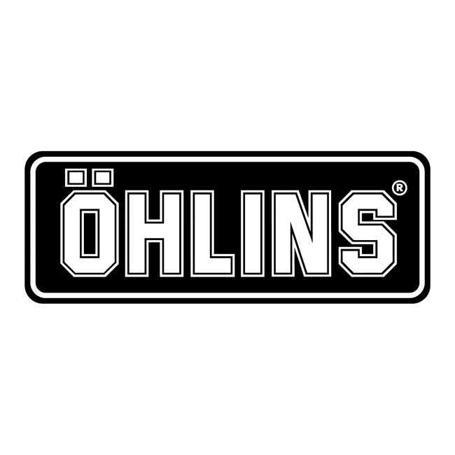 Öhlins Sticker Black / White