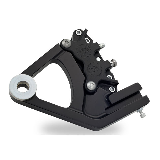 Performance Machine Caliper Mount L87-99 Softail / Black Performance Machine 125x4R Brake Caliper Rear Bracket Customhoj