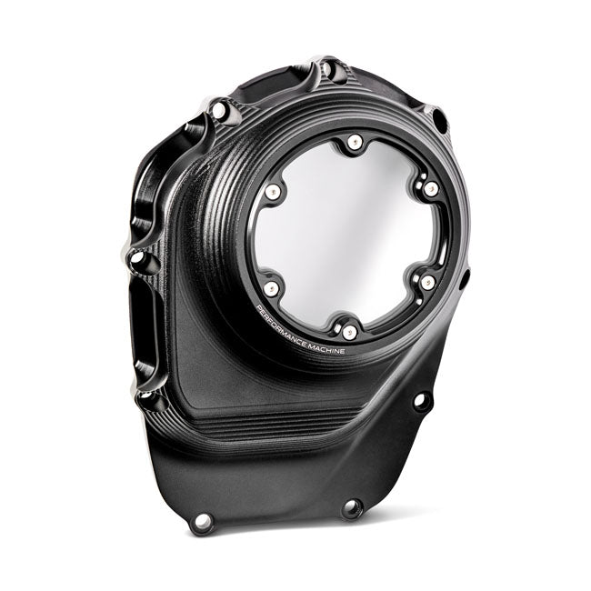 Performance Machine M8 Vision Cam Cover for Harley 18-23 Softail / Black Ops