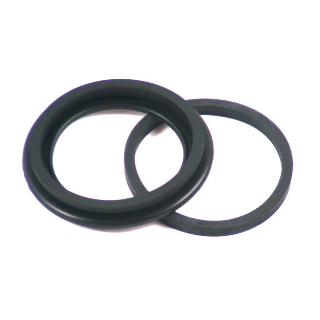 Rear Brake Caliper Seal Kit for Harley 81-84 FL with 2-p caliper (1 kit for 1 piston) (Replaces OEM: 43945-79 & 43947-79)