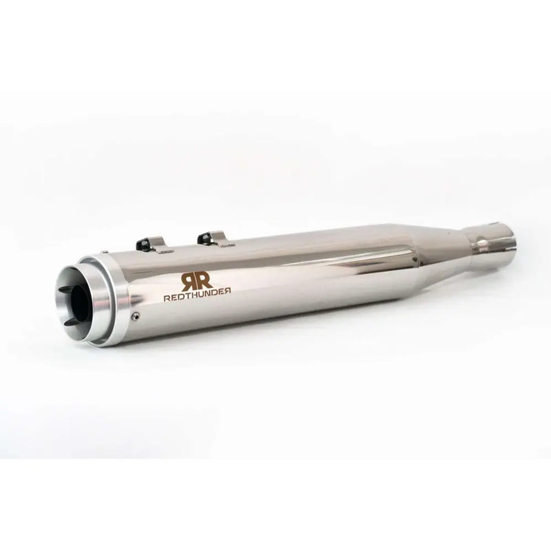 RedThunder EC-Approved Slip-On Mufflers for Harley 18-20 Softail Sport Glide (Euro 4) / Polished stainless steel  - Customhoj