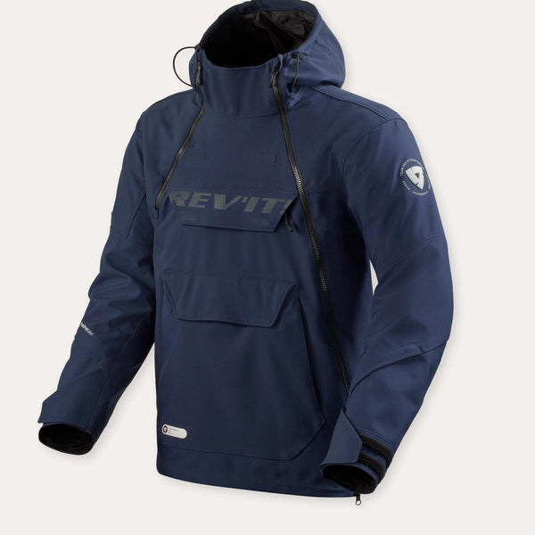 REV'IT! Altair H2O Motorcycle Jacket Blue/Blue / S  - Customhoj