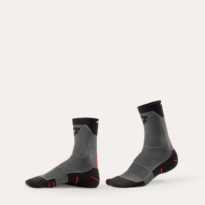 REV'IT! Charger 2 Motorcycle Socks Grey/Black / 35-38  - Customhoj