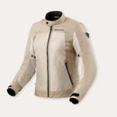 REV'IT! Eclipse 2 Ladies Motorcycle Jacket Sand / 34  - Customhoj