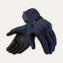 REV'IT! Mosca 2 Motorcycle Gloves Dark Blue/Black / S  - Customhoj