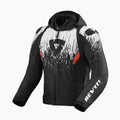 REV'IT! Quantum 2 H2O Motorcycle Jacket Black/White / S